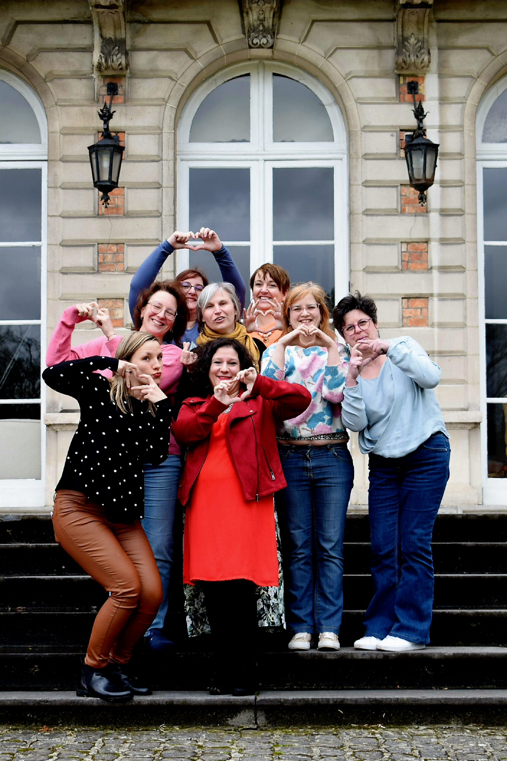 Groupe de femmes en accompagnement lors d'un séminaire du Centre Linda Dragoni